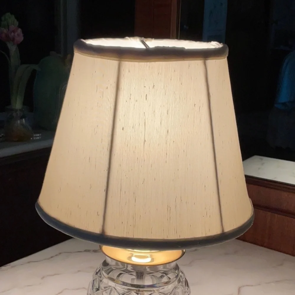 Waterford crystal lamp